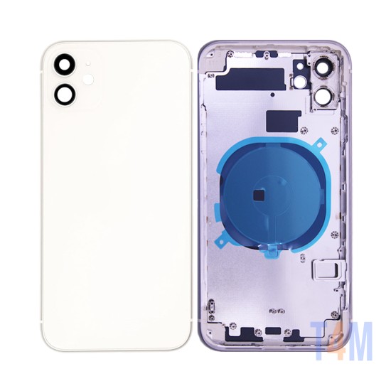 Back Cover+Frame Apple iPhone 11 White